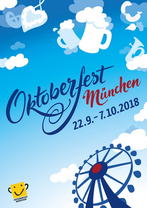 Platz 1 Oktoberfestplakatwettbewerb 2018